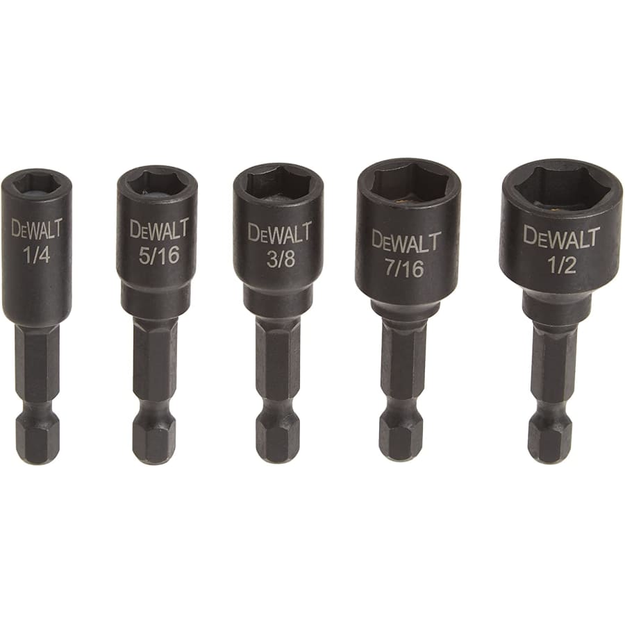DeWalt 5-Piece Impact Ready Magnetic Nut Driver Set for $47 DeWalt 5-Piece Impact Ready Magnetic Nut Driver Set for $47