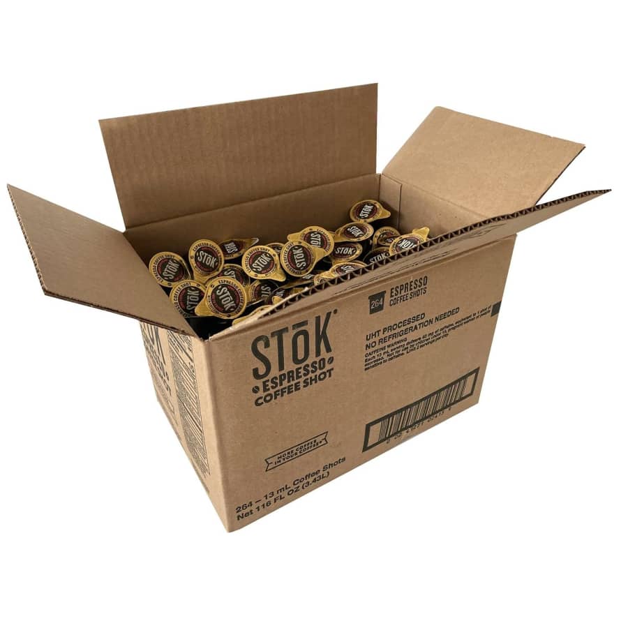 SToK Cold Brew Espresso Coffee Shot 264-Pack for $22 w/ Sub & Save