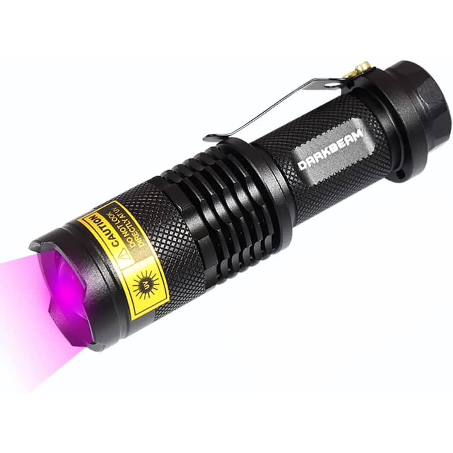 Darkbeam 395nm UV Blacklight LED Flashlight for $5