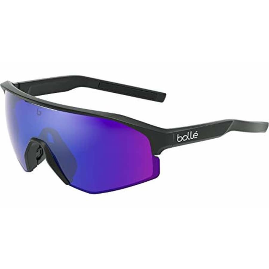 Bolle boll BS014002 Lightshifter XL Sunglasses, Black Matte - Brown Blue for $87 Bolle boll BS014002 Lightshifter XL Sunglasses, Black Matte - Brown Blue for $87
