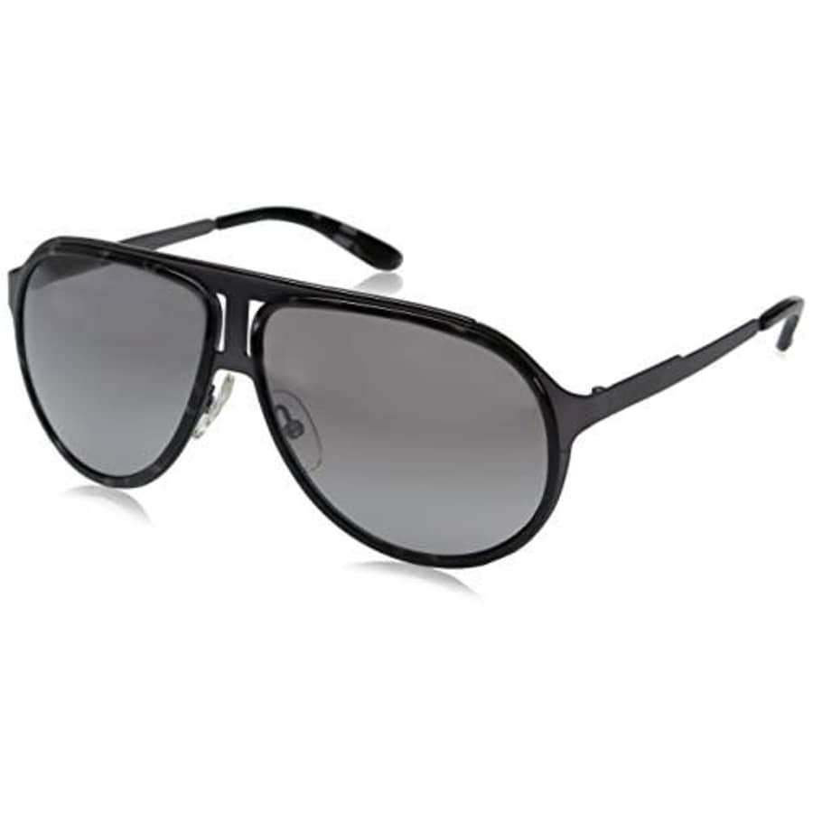 Carrera CA100/S Pilot Sunglasses, Ruthenium Havana Gray/Gray Mirror Shadow Silver, 59 mm for $30