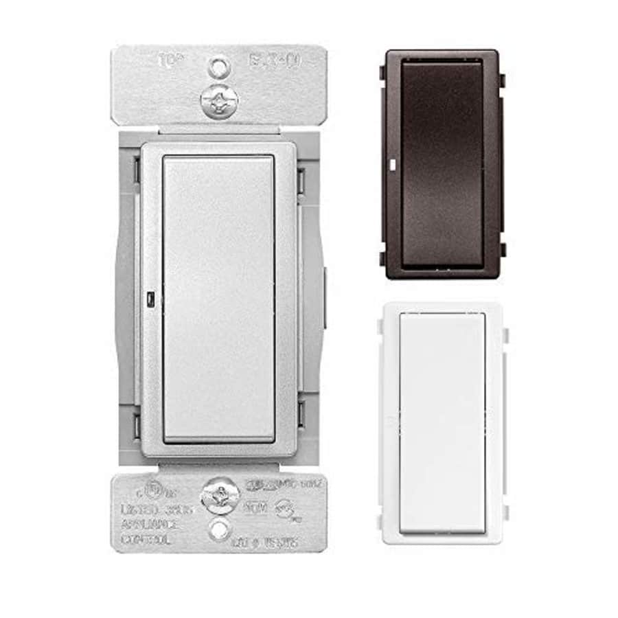 Eaton WFSW15-C6-SP-L Wi-Fi Smart Switch Works with Alexa, Color Change Kit (Silver Granite/Oil for $46