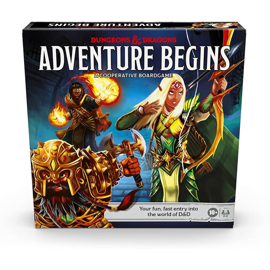 Hasbro Dungeons & Dragons Adventure Begins Board Game for $33