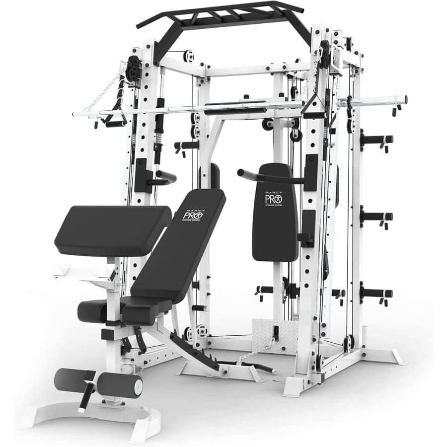 Marcy Smith Machine Cage Home Gym Training System for $1,600 Marcy Smith Machine Cage Home Gym Training System for $1,600