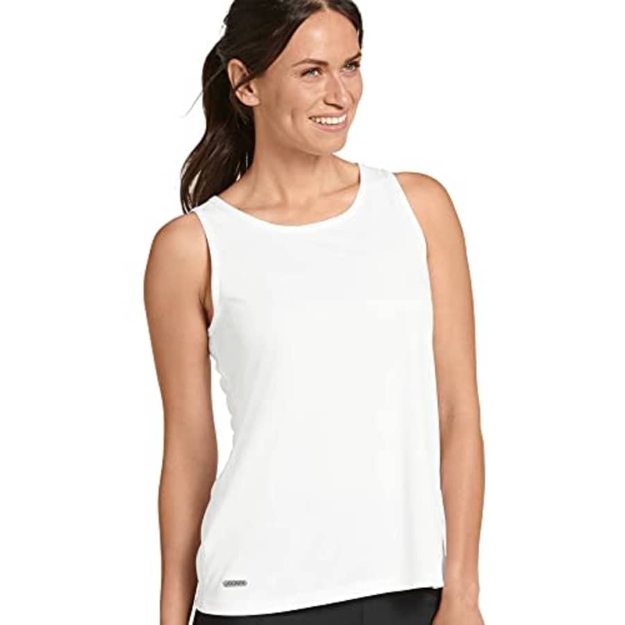 Jockey Women's Activewear Performance Tank, White, 1x for $6 Jockey Women's Activewear Performance Tank, White, 1x for $6