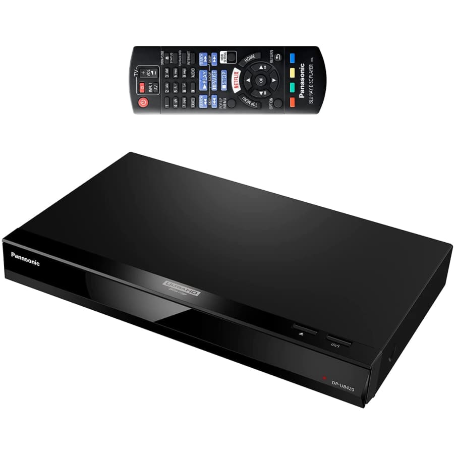 Panasonic 4K UHD HDR 3D Blu-ray & Streaming Media Player for $248 Panasonic 4K UHD HDR 3D Blu-ray & Streaming Media Player for $248