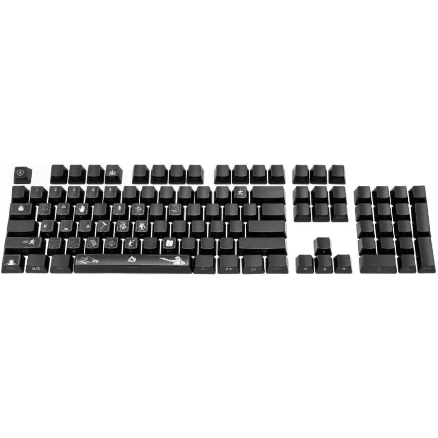 Aukey 104-Key Double-Shot ABS Fortnite Keycap Set for Mechanical Keyboards for $10