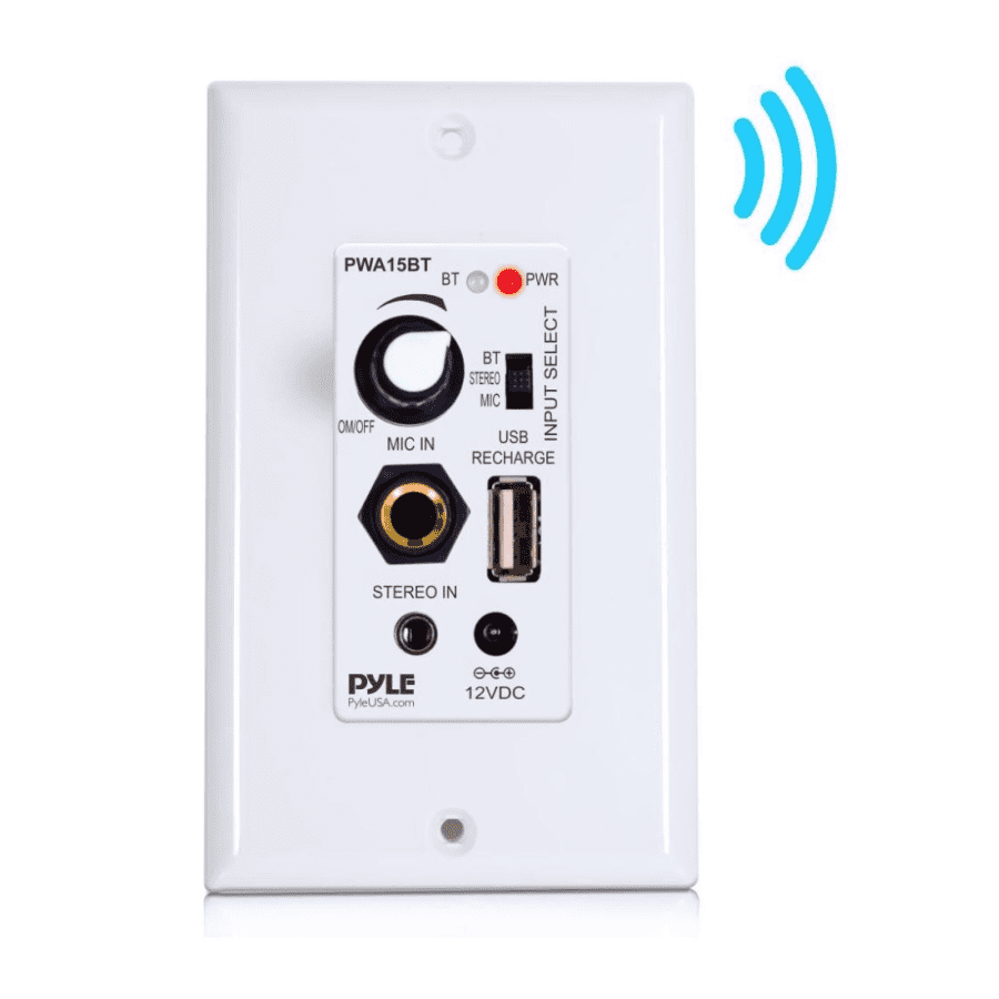 Pyle Bluetooth In-Wall Amplifier for $54