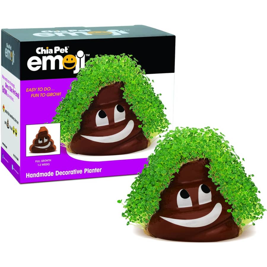 Chia Pet Poop Emoji for $15