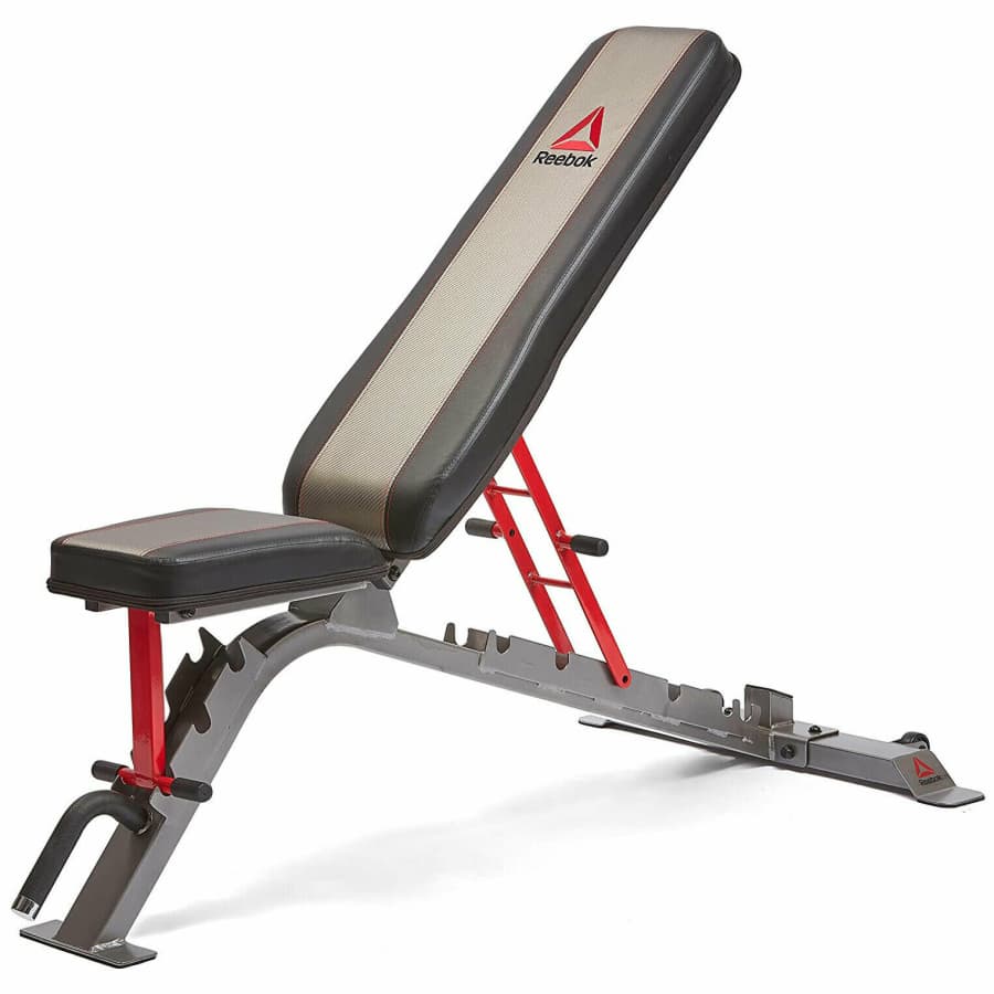 Reebok Utility Dual-Adjustable Weight Bench for $187 Reebok Utility Dual-Adjustable Weight Bench for $187