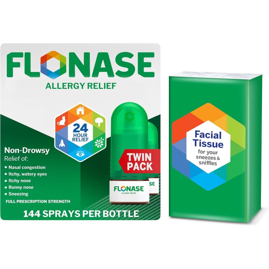 Flonase Allergy Relief Nasal Spray Twin Pack for $32 Flonase Allergy Relief Nasal Spray Twin Pack for $32