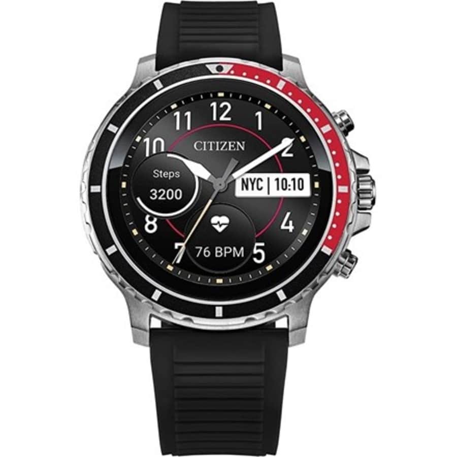 Citizen CZ Stainless Steel Touchscreen GPS Smartwatch for $175