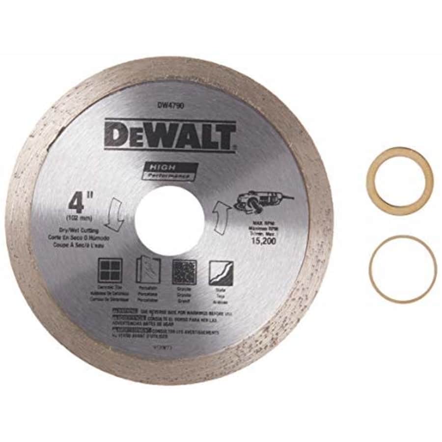 DEWALT DW4790 4-Inch Tile Blade for $18 DEWALT DW4790 4-Inch Tile Blade for $18