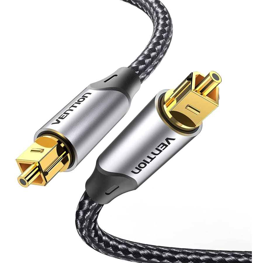 Vention 6.6-Foot Digital Optical Audio Cable for $6 Vention 6.6-Foot Digital Optical Audio Cable for $6