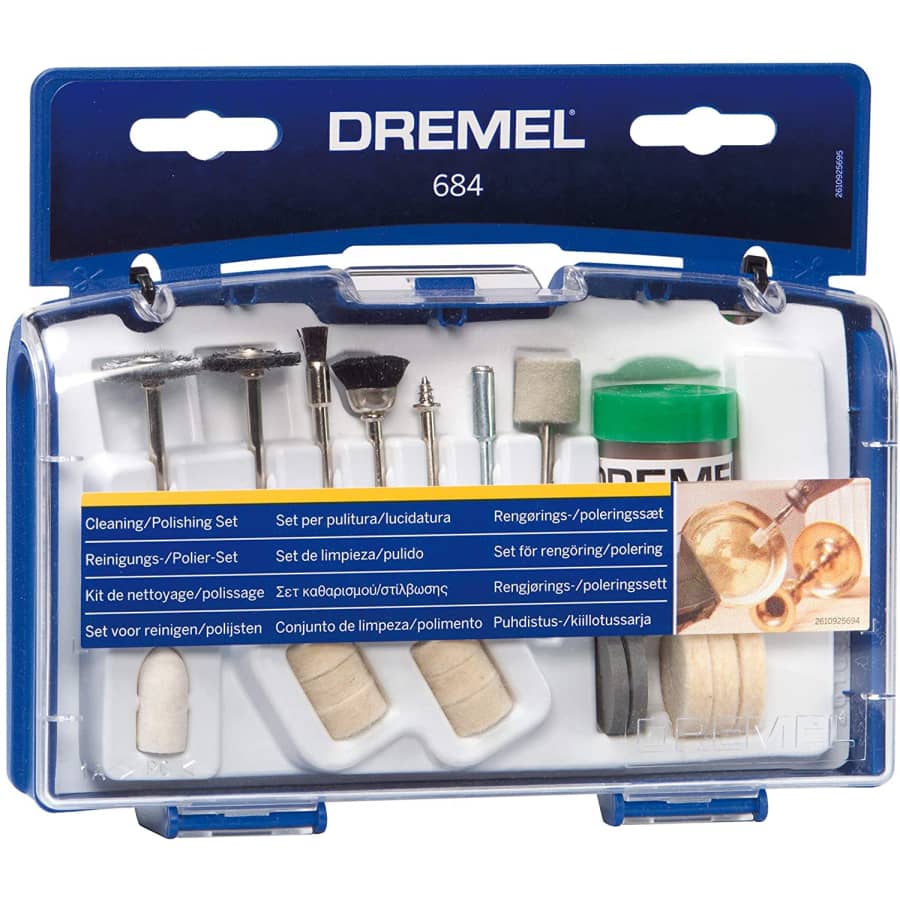 Dremel 20-Piece Cleaning & Polishing Rotary Tool Accessory Kit for $9 Dremel 20-Piece Cleaning & Polishing Rotary Tool Accessory Kit for $9