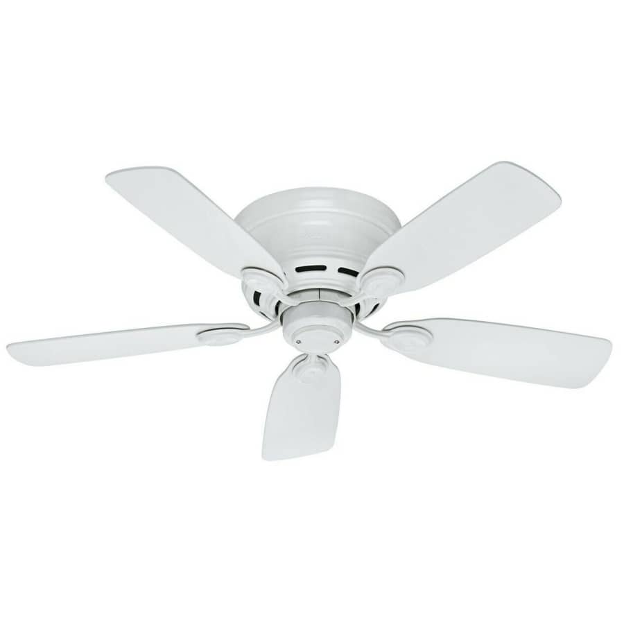 Hunter Fan Low Profile IV 42" Indoor Ceiling Fan for $69 Hunter Fan Low Profile IV 42" Indoor Ceiling Fan for $69