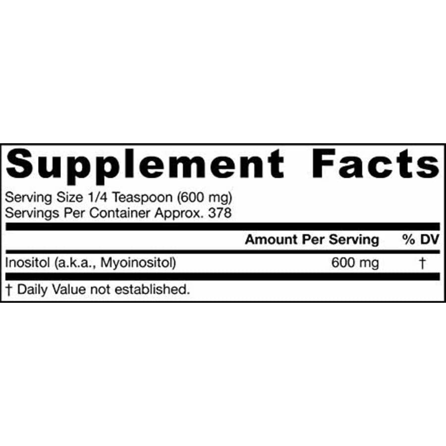 Jarrow Formulas Inositol Powder, Supports Liver Function, 600 mg, 8 oz for $25 Jarrow Formulas Inositol Powder, Supports Liver Function, 600 mg, 8 oz for $25