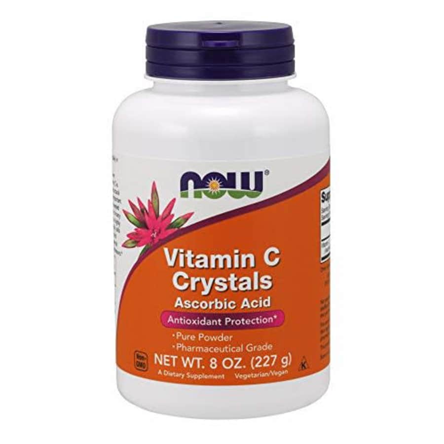 Now Foods NOW Supplements, Vitamin C Crystals (Ascorbic Acid), Antioxidant Protection*, 8-Ounce for $12 Now Foods NOW Supplements, Vitamin C Crystals (Ascorbic Acid), Antioxidant Protection*, 8-Ounce for $12