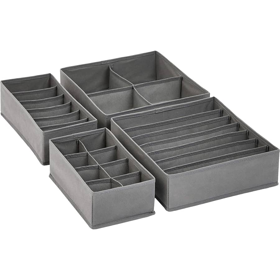 Amazon Basics Dresser Drawer Storage Set for $19