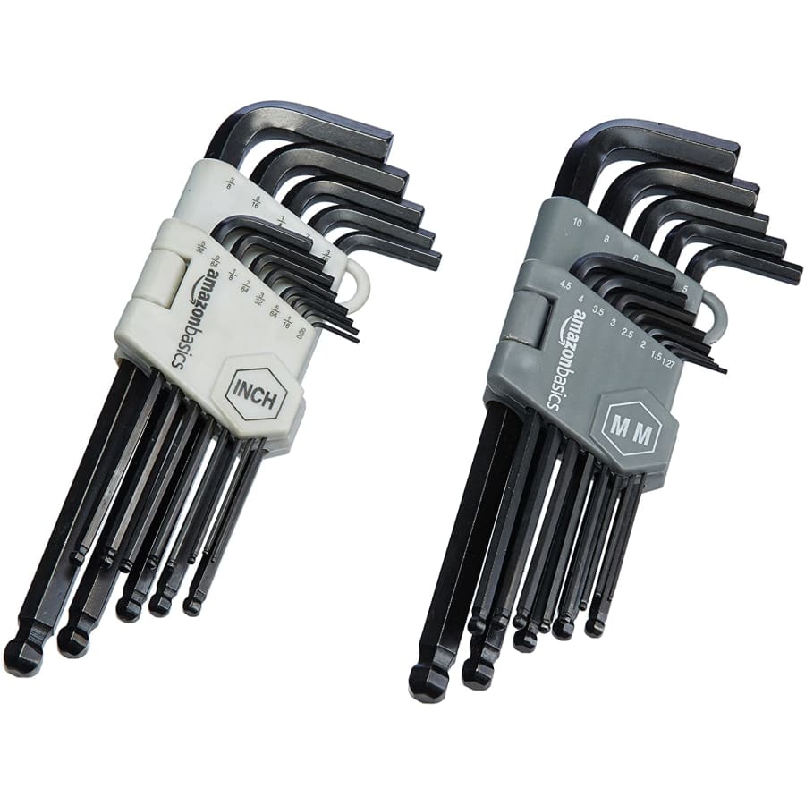 Amazon Basics 26-Piece Hex Key / Allen Wrench Set for $13