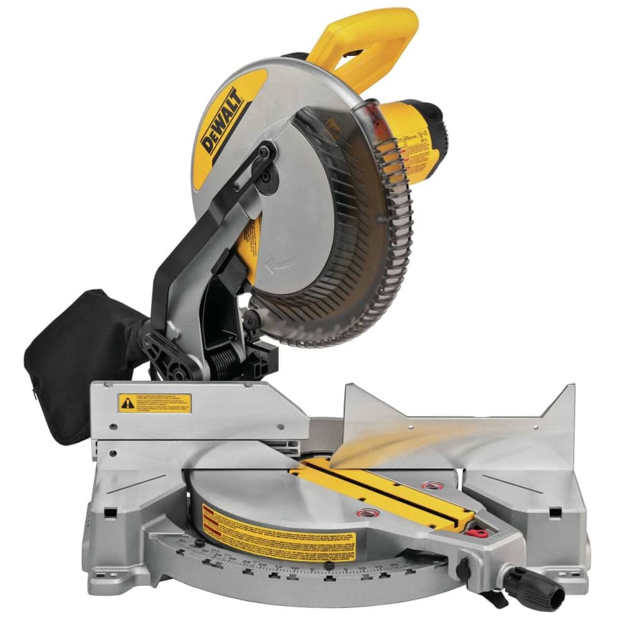 DeWalt 120V 15A 12" Corded Compound Miter Saw: $229
