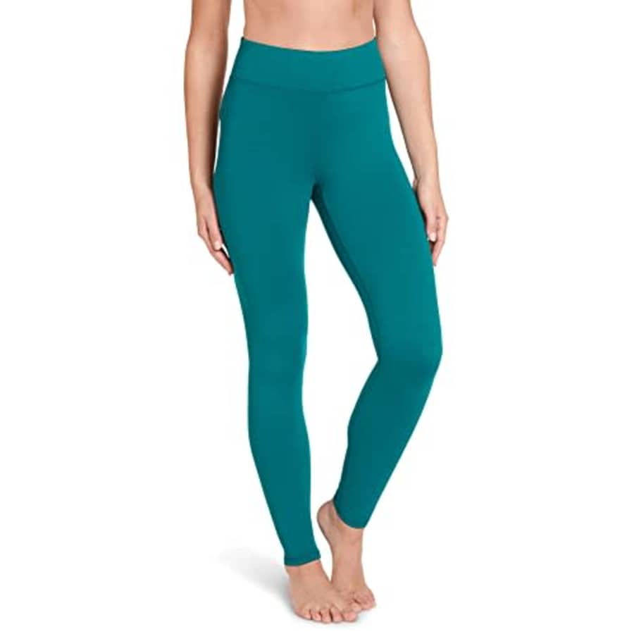 Jockey Women's Activewear Brushed Thermal Pant, Magnolia Leaves, XL for $48 Jockey Women's Activewear Brushed Thermal Pant, Magnolia Leaves, XL for $48