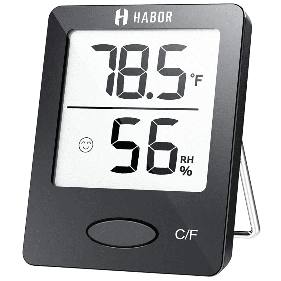 Habor Hygrometer Indoor Thermometer for $8 Habor Hygrometer Indoor Thermometer for $8