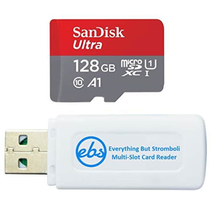SanDisk Ultra 128GB Micro SDXC Memory Card for Underwater Camera Works with Kodak ORBIT360, SP360 for $12