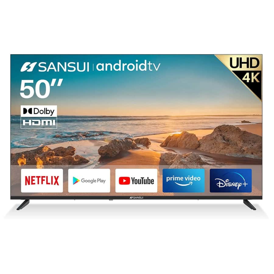 Sansui S50V1UA 50" 4K HDR LED UHD Smart TV for $219 Sansui S50V1UA 50" 4K HDR LED UHD Smart TV for $219