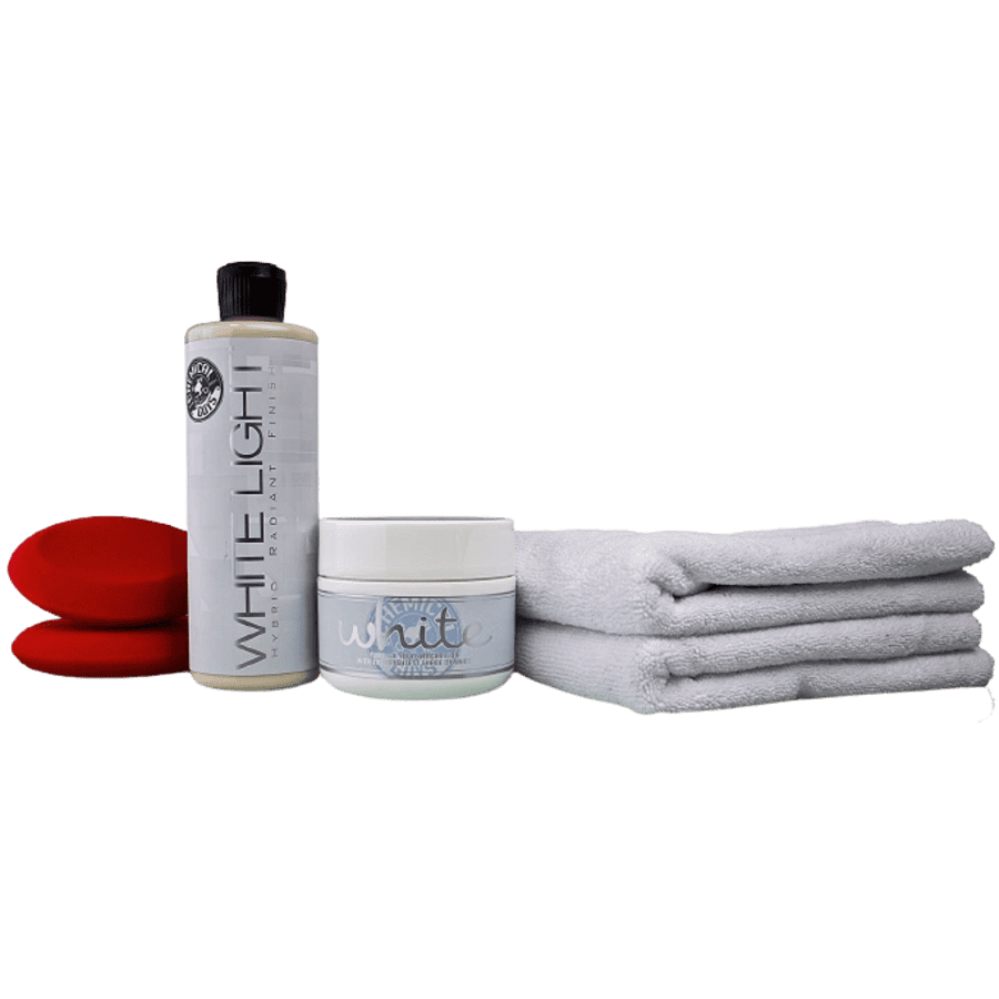 Chemical Guys White and Light Color Paint Car Maintenance 6-Piece Kit for $41 via Sub & Save Chemical Guys White and Light Color Paint Car Maintenance 6-Piece Kit for $41 via Sub & Save