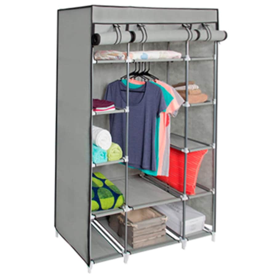 Best Choice 13-Shelf Portable Fabric Closet for $20