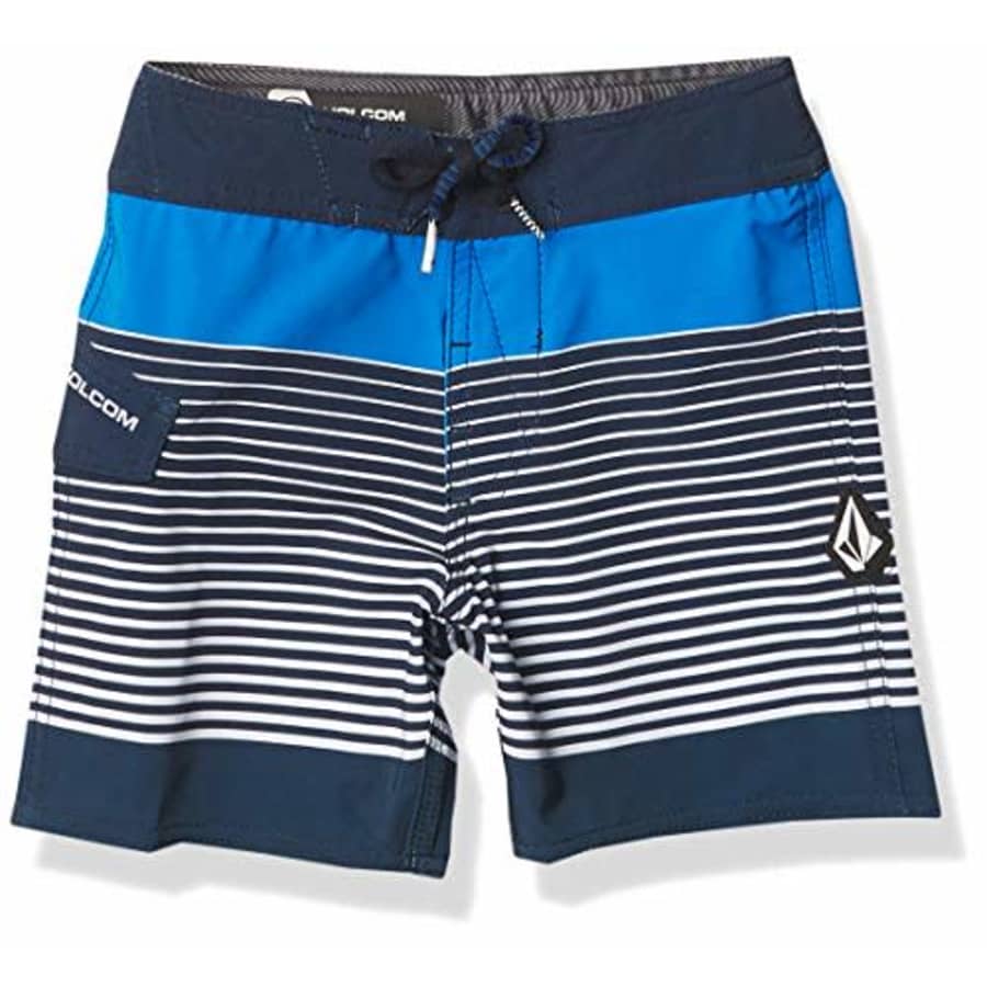 Volcom Kids Boys' LIDO Liney MOD, True Blue, 30 (20 Big Kids) for $28
