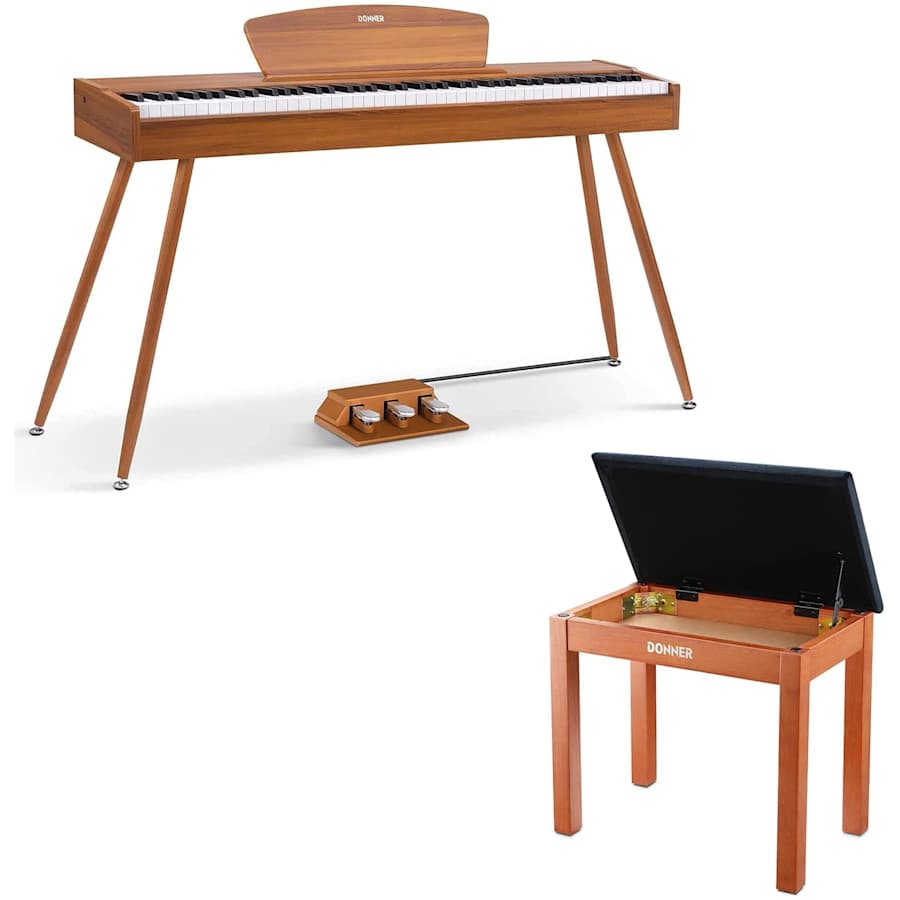 Donner 88-Key Weighted Keyboard Piano for $636 Donner 88-Key Weighted Keyboard Piano for $636