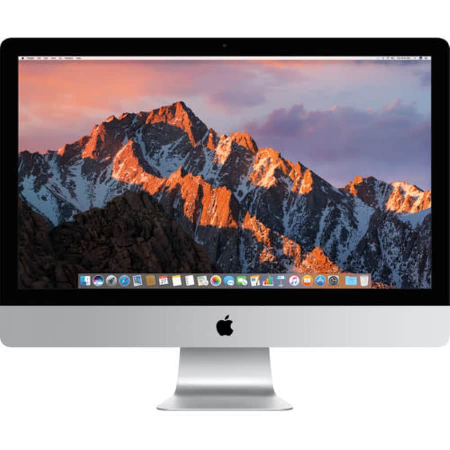 Apple iMac Kaby Lake i5 3.5GHz 27" Retina 5K All-in-One Desktop (2017) for $1,399 Apple iMac Kaby Lake i5 3.5GHz 27" Retina 5K All-in-One Desktop (2017) for $1,399