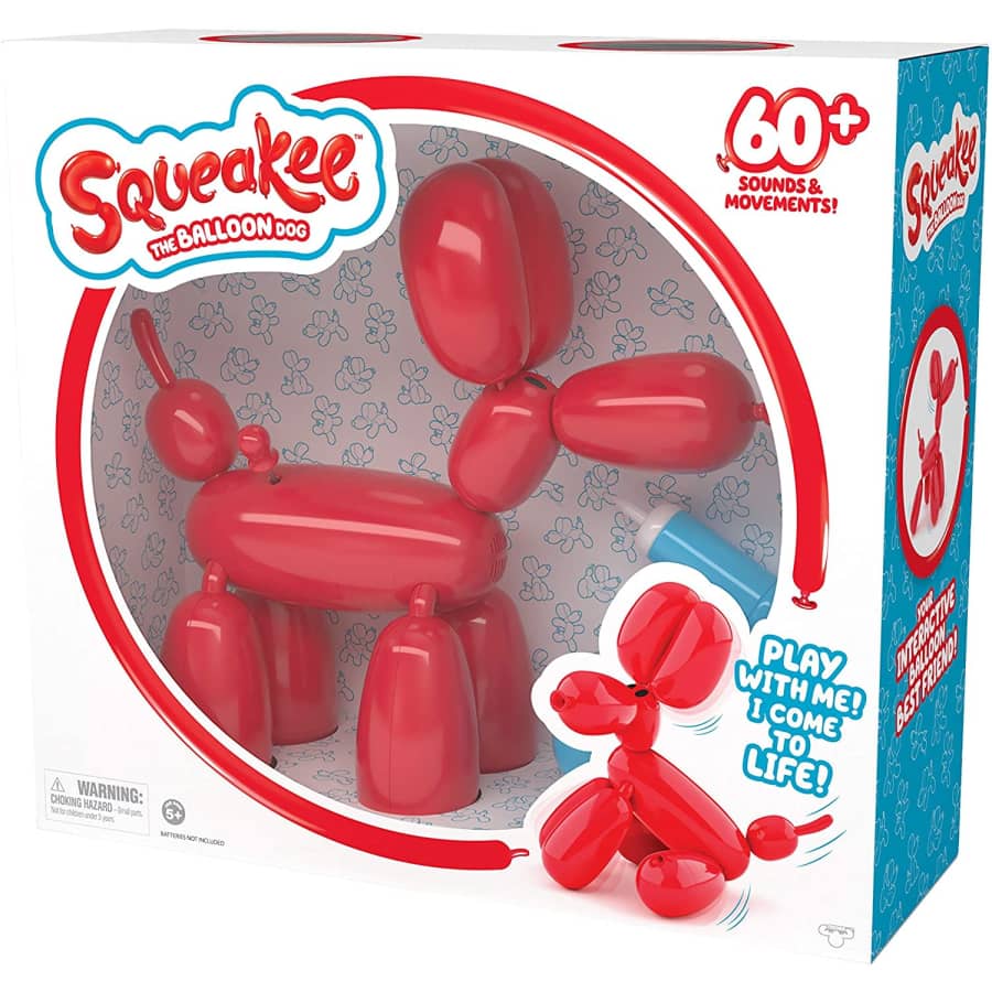 Squeakee the Balloon Dog for $57 Squeakee the Balloon Dog for $57