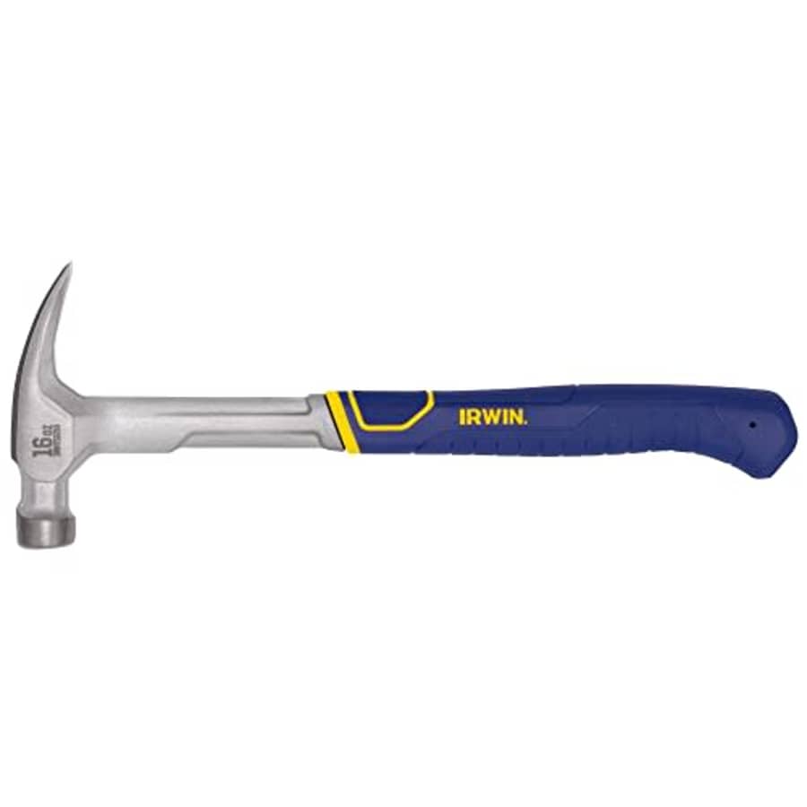 IRWIN Hammer, Rip Claw Hammer, Ergonomic Textured Grip, 16 OZ (IWHT51216) for $14