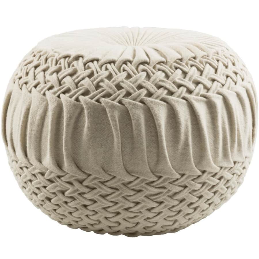Artistic Weavers Rilmos Wool-Blend Accent Pouf for $103 Artistic Weavers Rilmos Wool-Blend Accent Pouf for $103