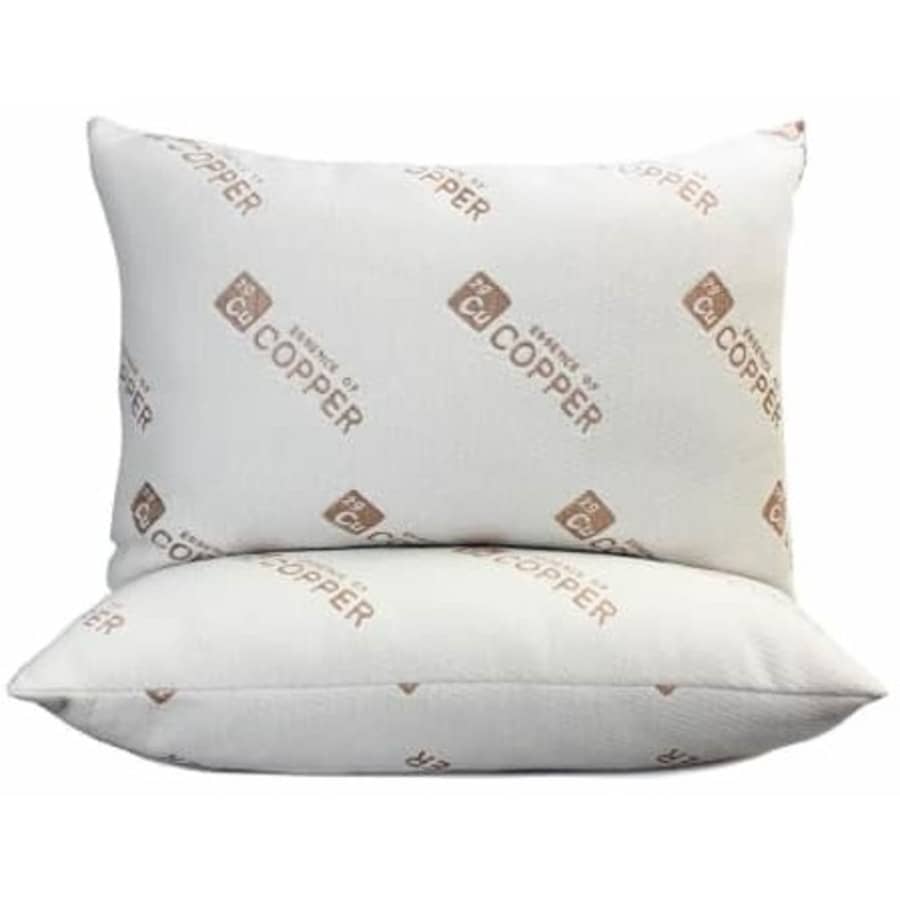Essence of Copper Bed Pillow 2-Pack for $15 for members Essence of Copper Bed Pillow 2-Pack for $15 for members
