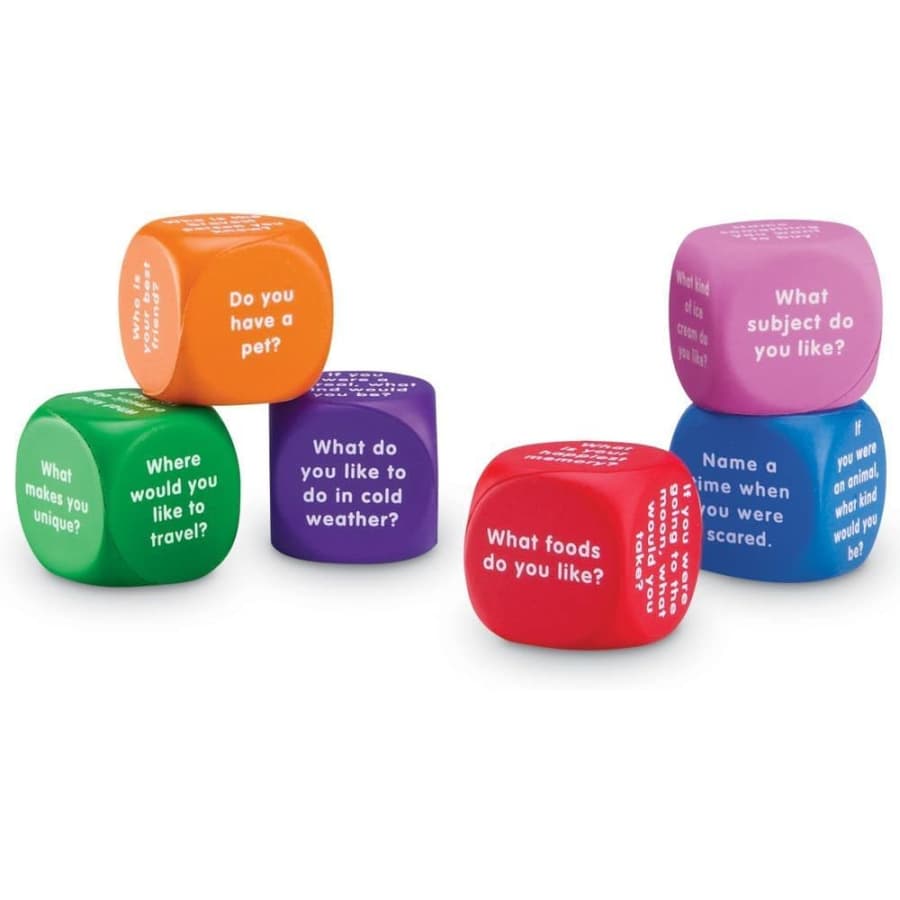 Learning Resources Conversation Cubes for $9 Learning Resources Conversation Cubes for $9