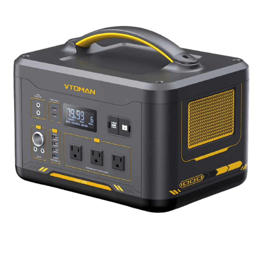 Vtoman Jump 1000 Solar Generator with 2 Panels for $1,500