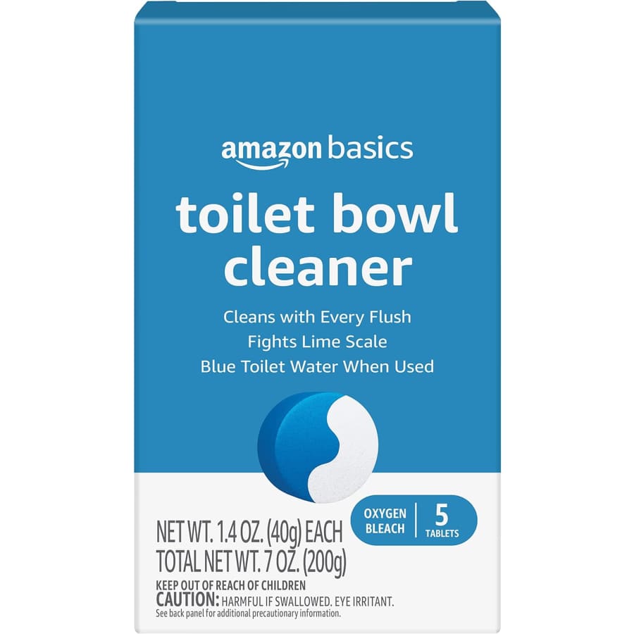 Amazon Basics Toilet Bowl Cleaner 5-Count Pack for $4.39 via Sub. & Save