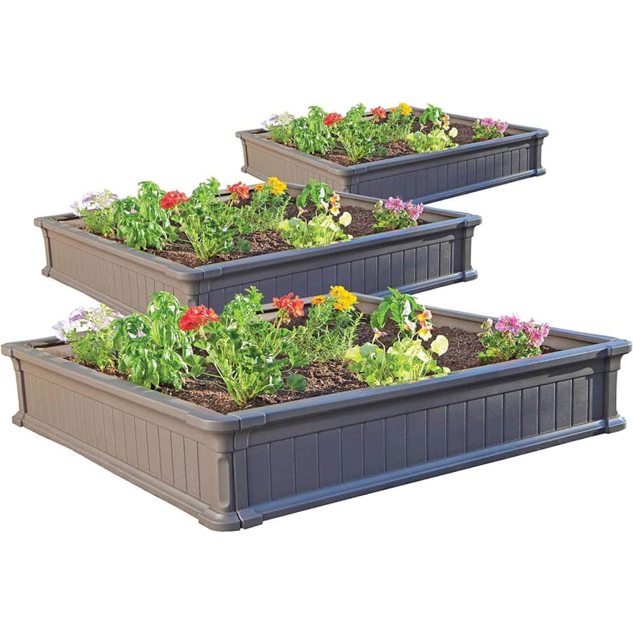 Lifetime 4x4-Foot Raised Garden Bed Kit 3-Pack for $152 Lifetime 4x4-Foot Raised Garden Bed Kit 3-Pack for $152