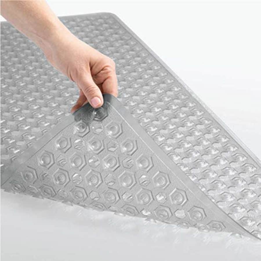 Gorilla Grip Patented Shower and Bath Mat, 35x16, Machine Washable Bathtub Mats, Extra Large Tub for $27 Gorilla Grip Patented Shower and Bath Mat, 35x16, Machine Washable Bathtub Mats, Extra Large Tub for $27