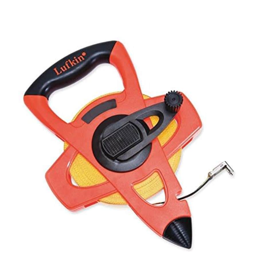 Crescent Lufkin 1/2" x 150' Hi-Viz Orange Engineer's Fiberglass Tape Measure - FE150D for $40 Crescent Lufkin 1/2" x 150' Hi-Viz Orange Engineer's Fiberglass Tape Measure - FE150D for $40