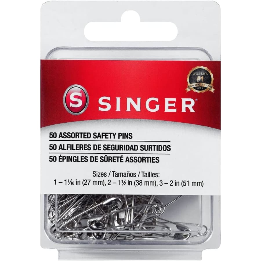 Singer Safety Pins 50-Pack for $2