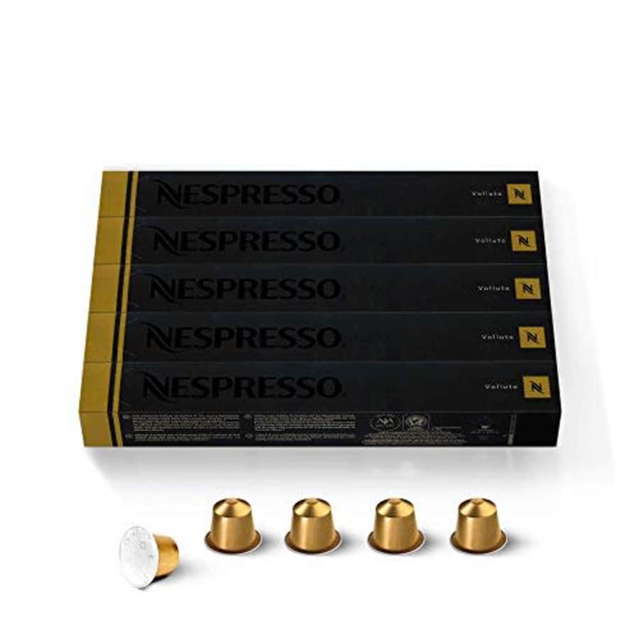 Nespresso Capsules OriginalLine, Volluto, Mild Roast Espresso Coffee, Brews 1.35oz, 10 Count (Pack for $34