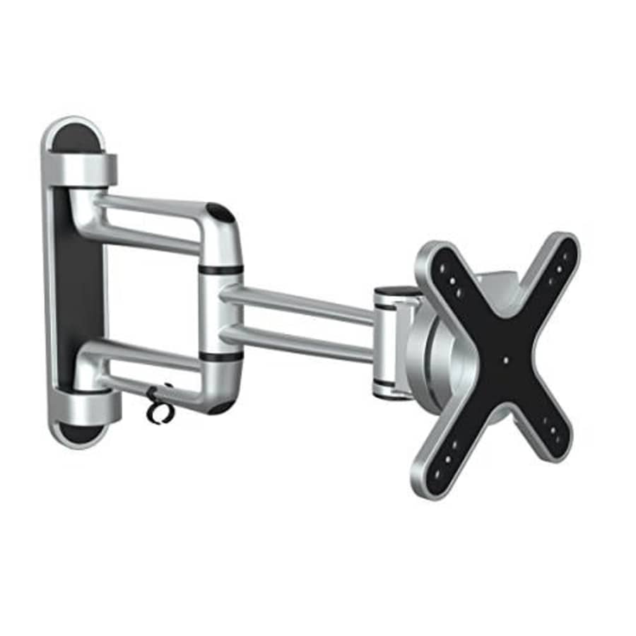 Monoprice Full-Motion Articulating TV Wall Mount Bracket - for TVs 13in to 27in Max Weight 44lbs for $60 Monoprice Full-Motion Articulating TV Wall Mount Bracket - for TVs 13in to 27in Max Weight 44lbs for $60