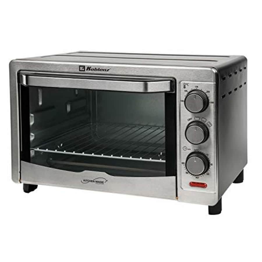Koblenz HKM-1500 C 24-Liter Kitchen Magic Collection Convection Oven, One Size, Silver for $120 Koblenz HKM-1500 C 24-Liter Kitchen Magic Collection Convection Oven, One Size, Silver for $120