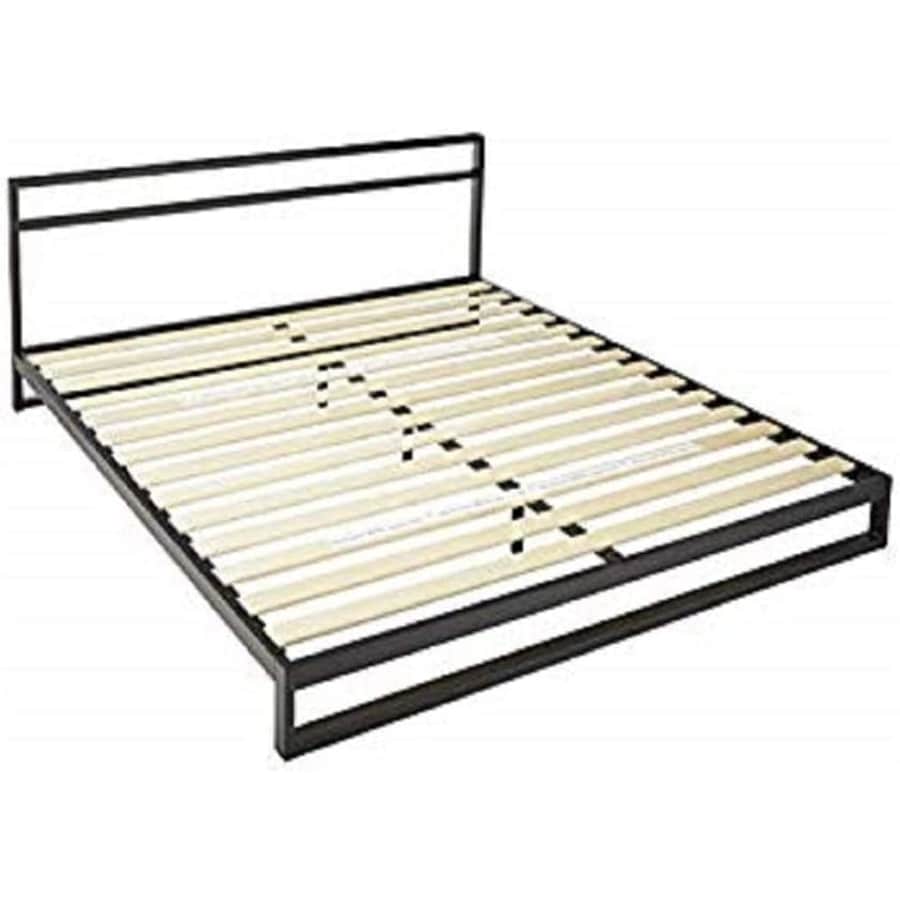 Zinus Trisha Full Metal Plaform Bed Frame with Headboard for $149 Zinus Trisha Full Metal Plaform Bed Frame with Headboard for $149