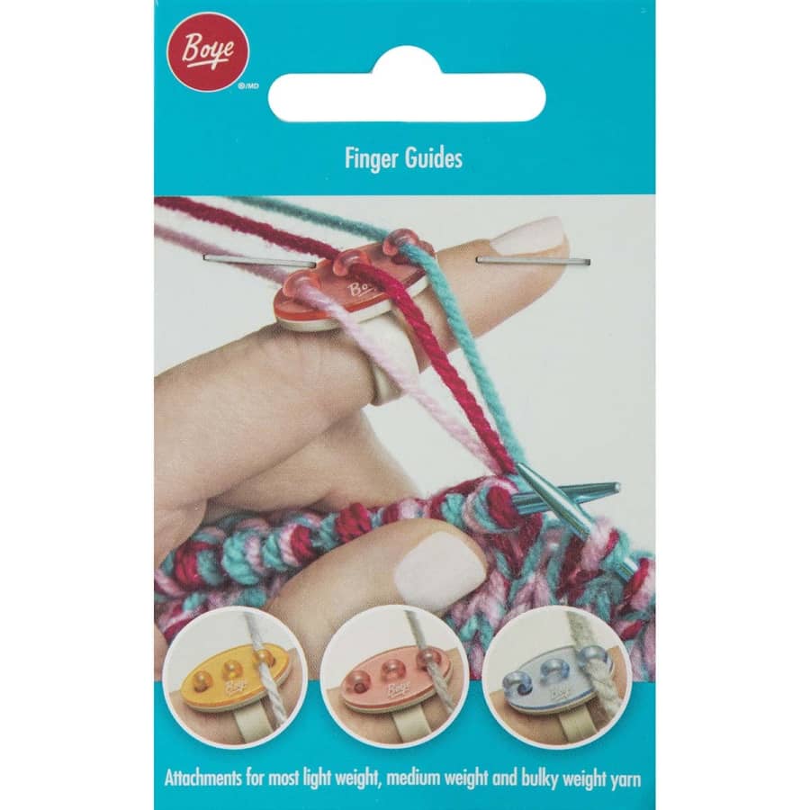 Boye Finger Guides Knitting Accessory for $5 Boye Finger Guides Knitting Accessory for $5